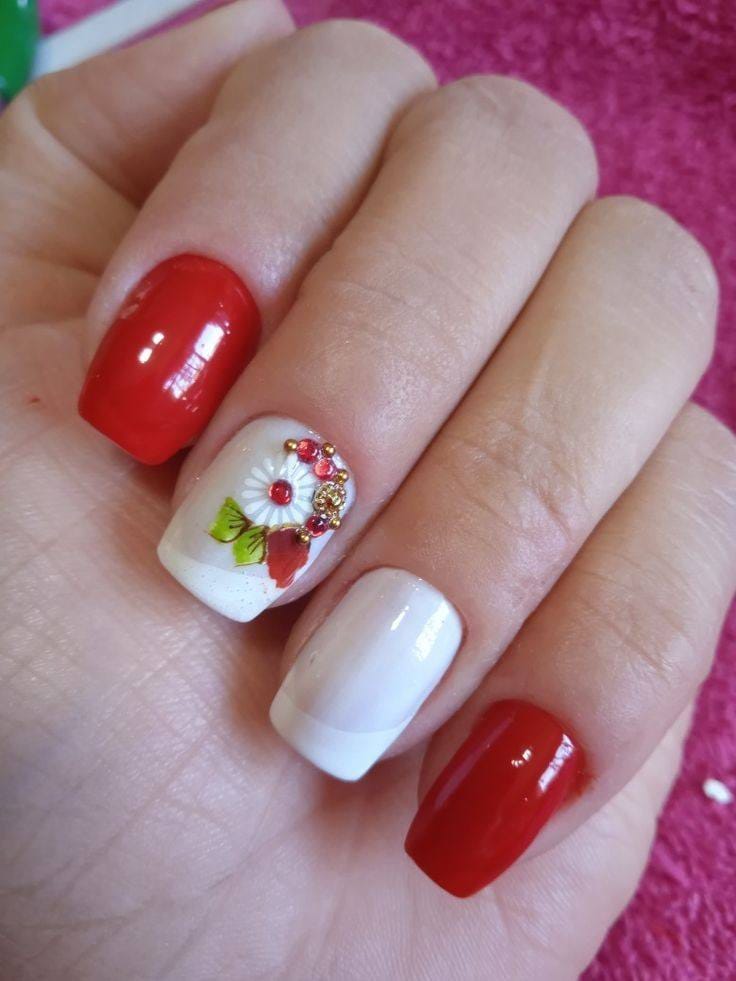 Unhas Decoradas Redondas