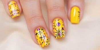 Unhas Decoradas na Cor Amarela: Alegria, Inteligência e Charme