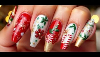 Unhas de Natal: inspirações para arrasar na decoração