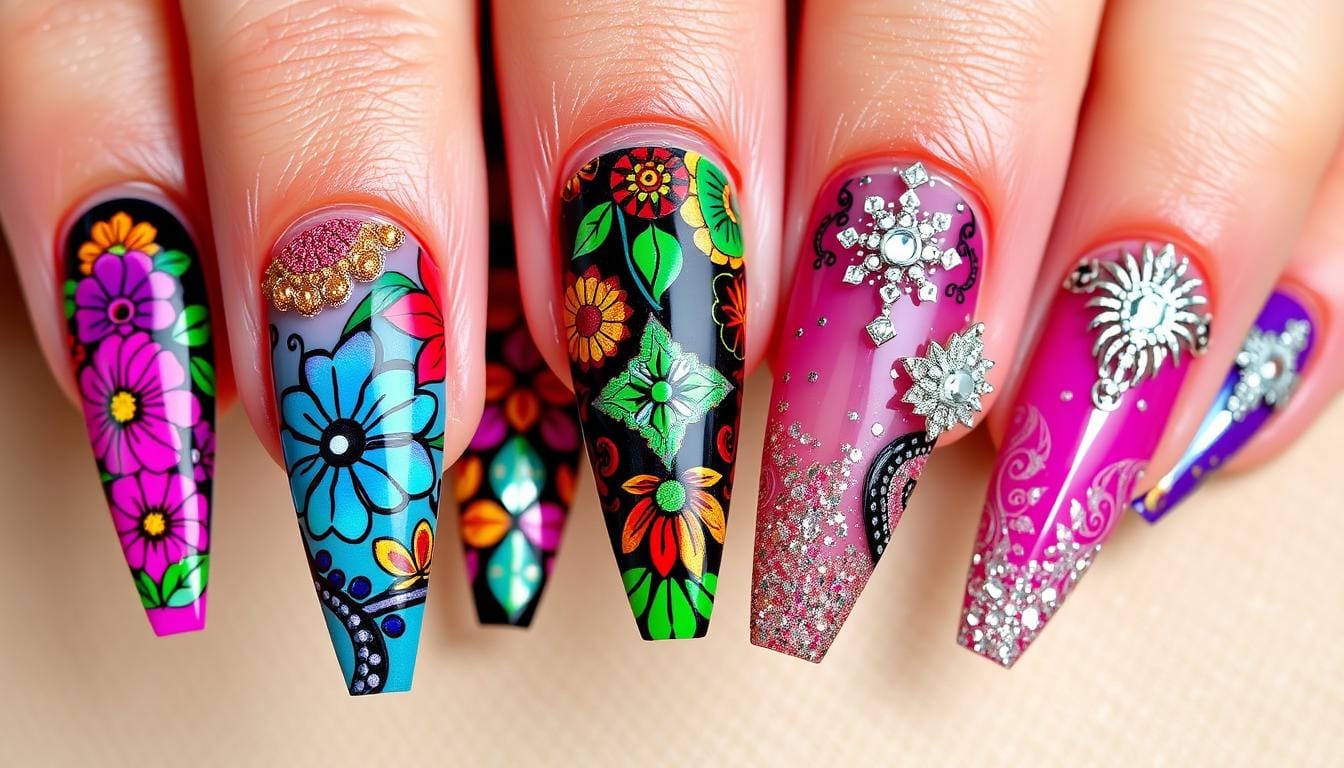 As Unhas Mais Loucas e Extravagantes que Você Verá Hoje