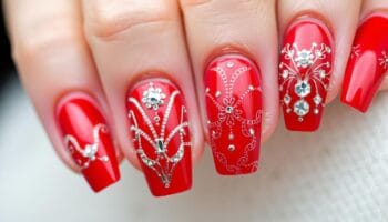 Nail Art in Red: Unveiling the Passion and Creativity