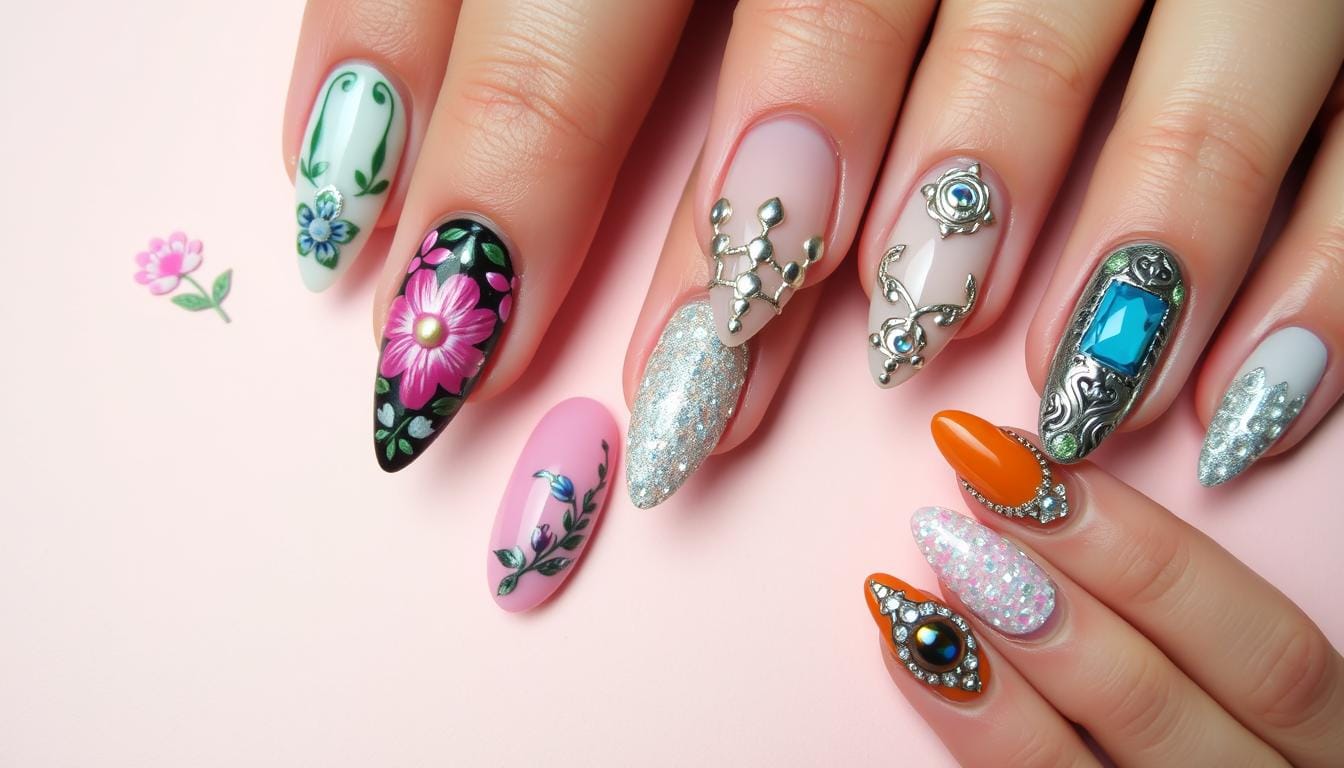 Tipos de Unhas Decoradas