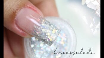 Unha bailarina encapsulada francesinha: Elegância em estado puro