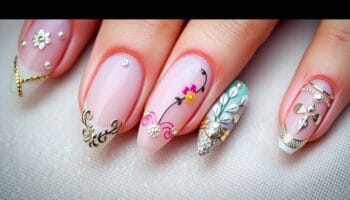 Unhas Curtas Decoradas: Elegância em Tamanho Mini