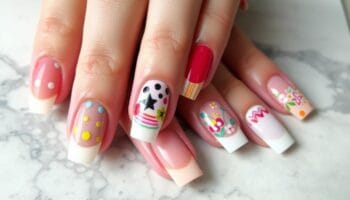 Unhas Francesinhas Coloridas: Inspirações para Visual Divertido