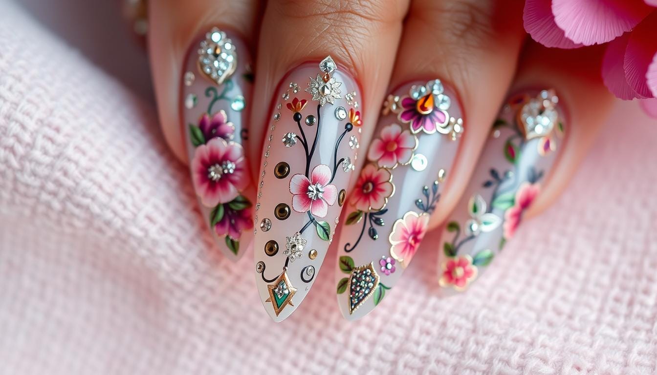 Unhas Grandes Decoradas