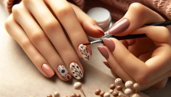 10 Designs de Nail Art para Unhas Curtas que Estão em Alta!