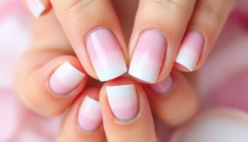 Como fazer baby boomer nas unhas: passo a passo