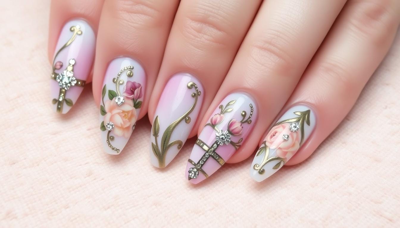 Como fazer unhas almond