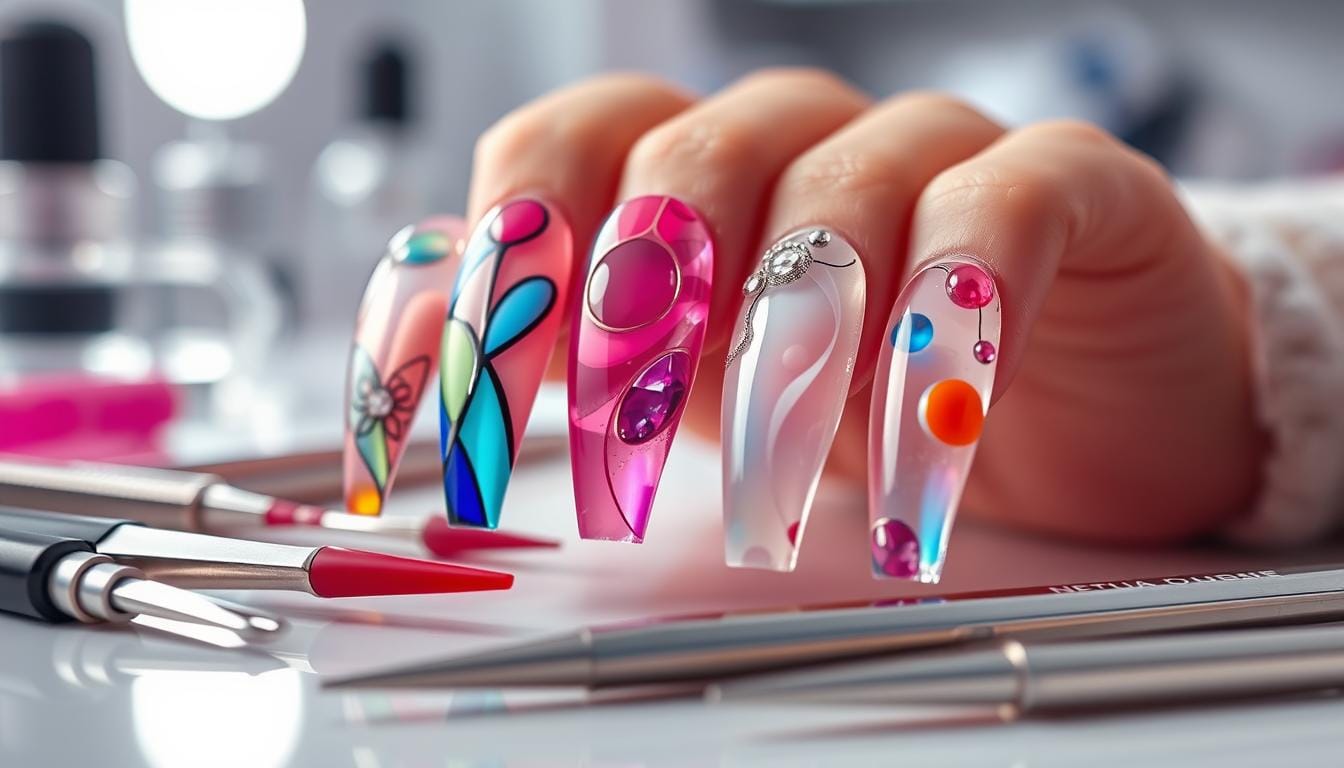 Como fazer unhas com fibra de vidro