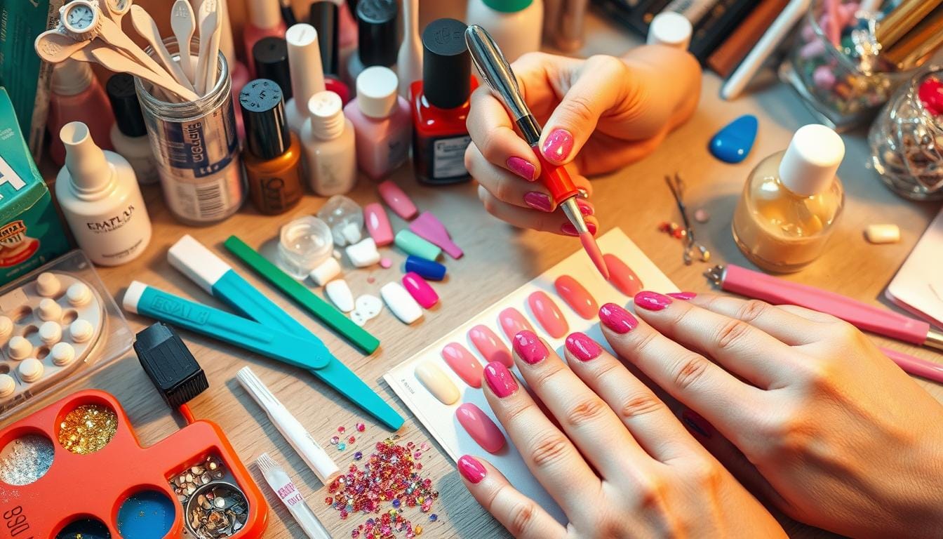 Como fazer unhas postiças em casa