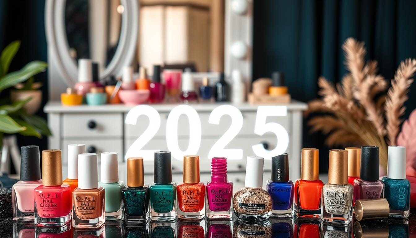 Cores de esmalte 2025