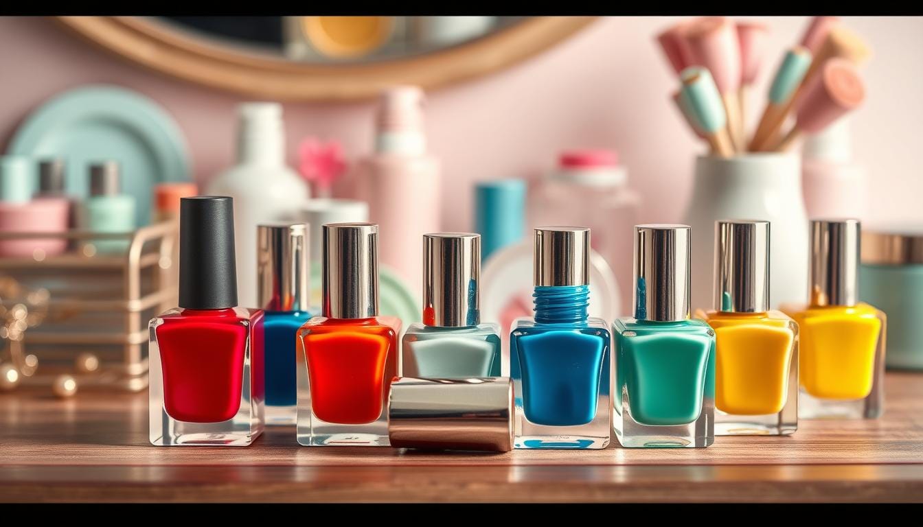 Esmaltes coloridos
