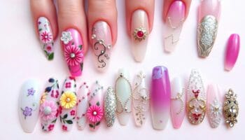 Fotos de unhas decoradas postiças: inspire-se aqui