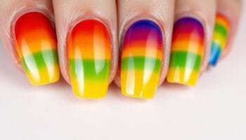 Unhas arco-íris: como fazer em casa de forma fácil