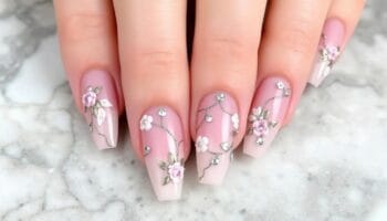Unhas de Gel Decorada Delicada: Inspirações e Dicas