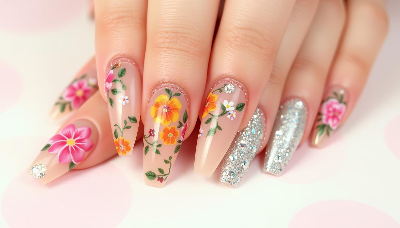 Unhas de Gel Decoradas Fotos