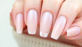 Unhas de gel simples e elegantes para seu visual