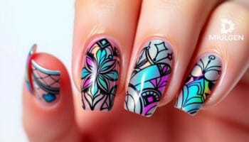 Unhas holográficas modernas: tendências que eu amo