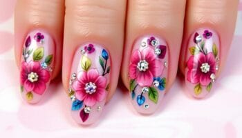 Eu Amo Minhas Unhas Decoradas em Gel