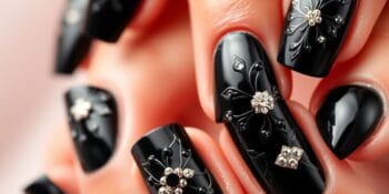 Timeless Elegance of Black Nail Art