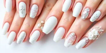 Unhas Decoradas Branca Ideias Criativas para o ano todo