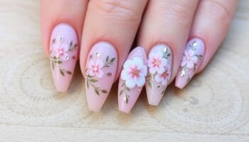 Unhas decoradas Lindas e delicadas – Eu te mostro como