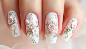 Eu Decoro Minhas Unhas Brancas de Maneira Fácil e Criativa