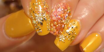 Unhas Decoradas Amarelo Ouro: Brilhe com Elegância e Estilo