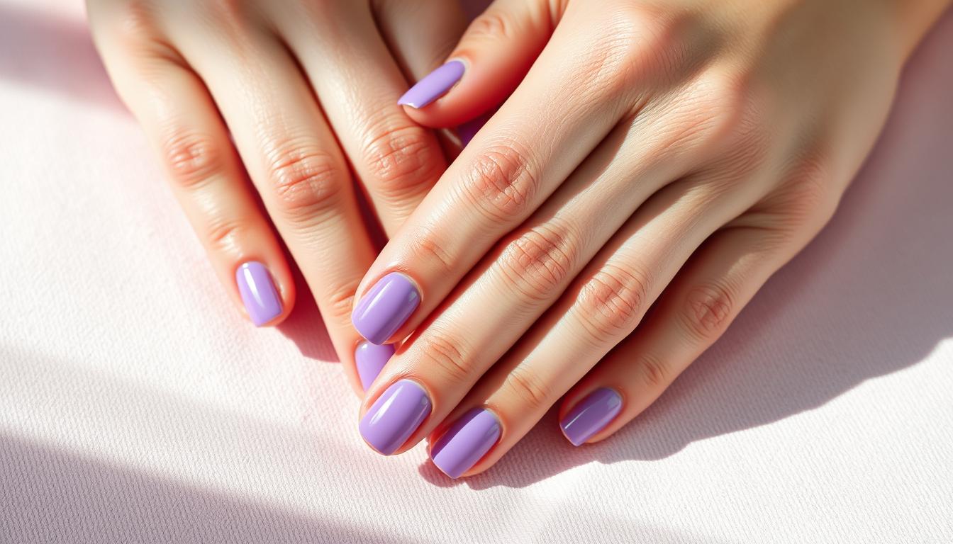 Unhas Decoradas Charminho Lilás