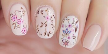 Unhas Decoradas Delicadas: Suavidade e Elegância Perfeitas
