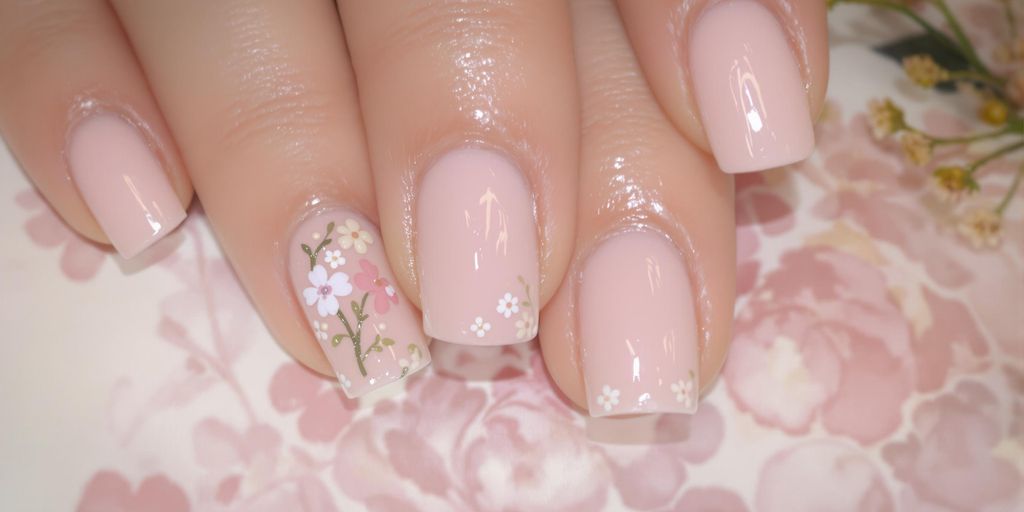 Unhas Decoradas Rosa Bebê