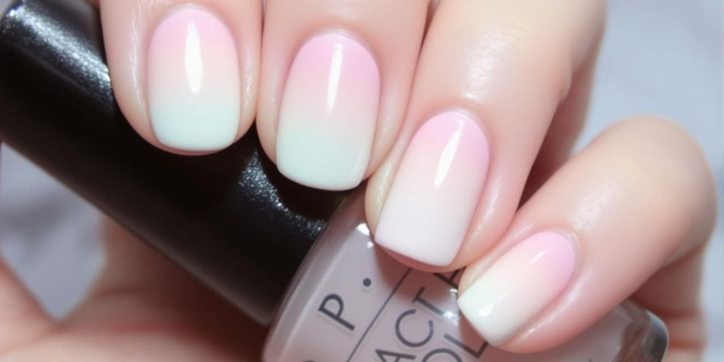 Unhas Decoradas com Efeito Degradê