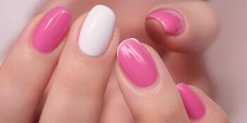 Unhas Rosa com Branco: Combinação Perfeita para Mãos Lindas