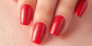Unhas Vermelhas Delicadas: Beleza em Cada Detalhe