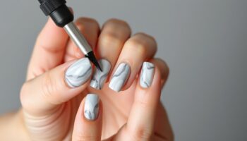 Unhas Marmorizadas: O Efeito Artístico que Está Fazendo Sucesso