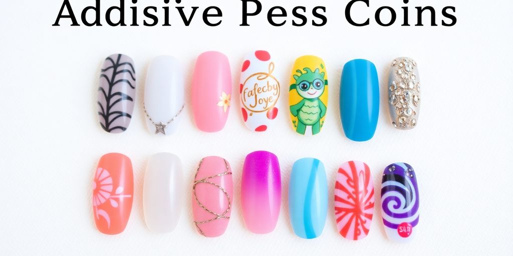 Unhas Postiças Autocolantes