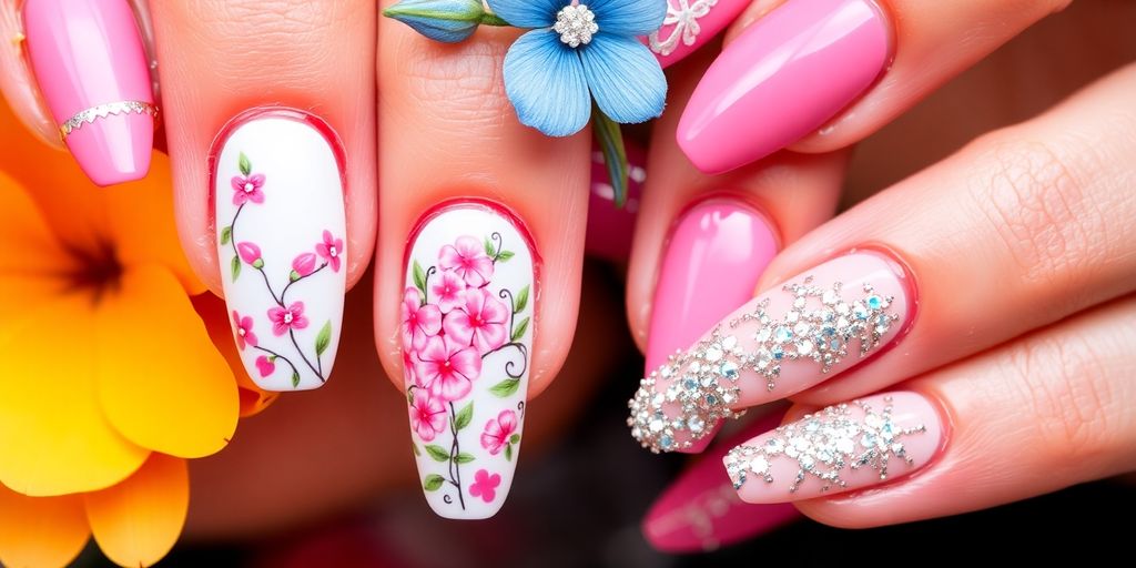 tipos de unhas de gel femininas