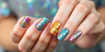 Unhas com Lantejoulas: Brilho e Estilo para Suas Mãos