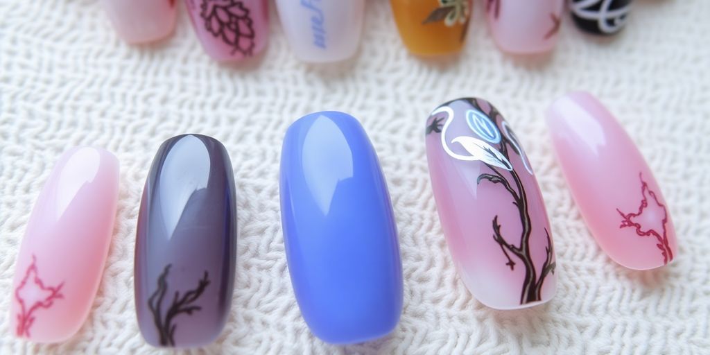 Unhas de Fibra de Vidro Encapsuladas