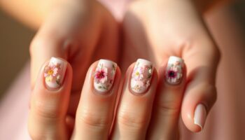 Decorando minhas unhas com flores: Um tutorial prático
