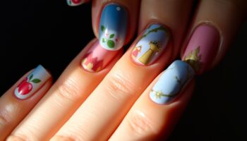 5 Unhas Decoradas com Inspiração Disney Encantadoras