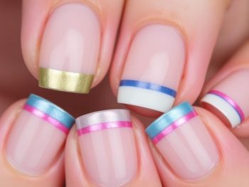 Unhas Decoradas Francesinhas Coloridas: Tutorial Completo