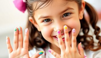 Unhas Decoradas Infantil Simples – Passo a Passo Fácil