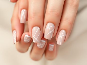 Unhas Decoradas Nudi com Branco: Tutorial Passo a Passo