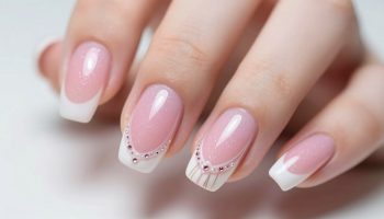 Unhas Decoradas Rosa com Branco 15 Ideias para Arrasar